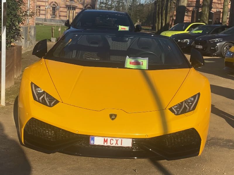 Lamborghini Huracán spotted in Beerse