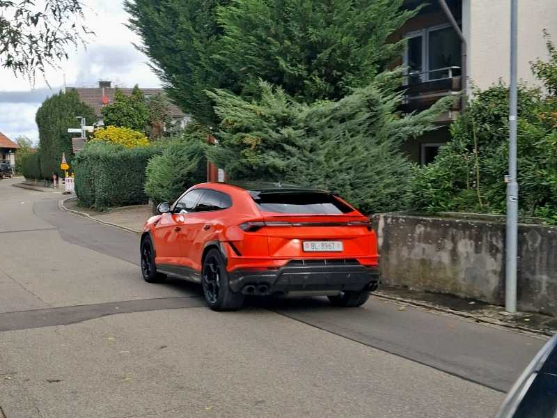 Lamborghini Urus (2025) spotted in Bad Bellingen, Germany