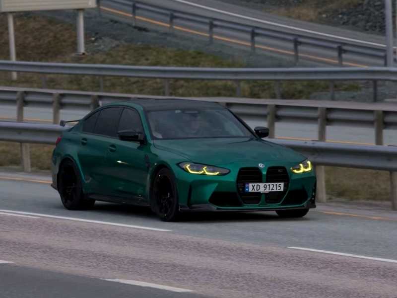BMW M3 spotted in Asker