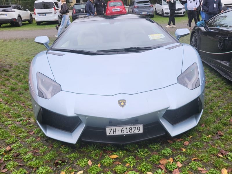 Lamborghini Aventador spotted in Thusis