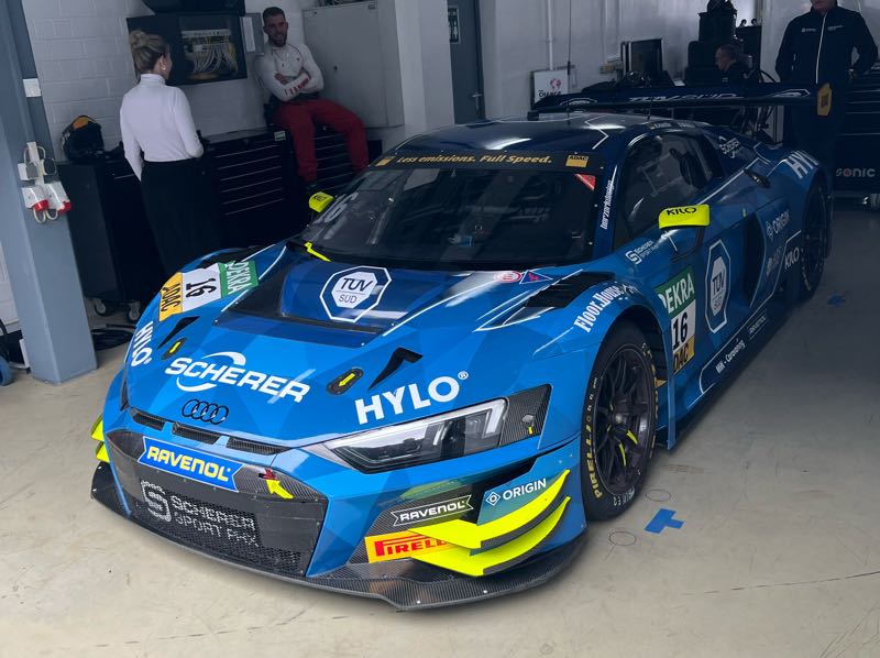 Audi R8 LMS spotted in Senftenberg