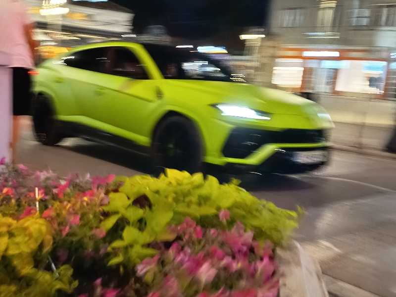 Lamborghini Urus (2022) spotted in Budapest, Hungary