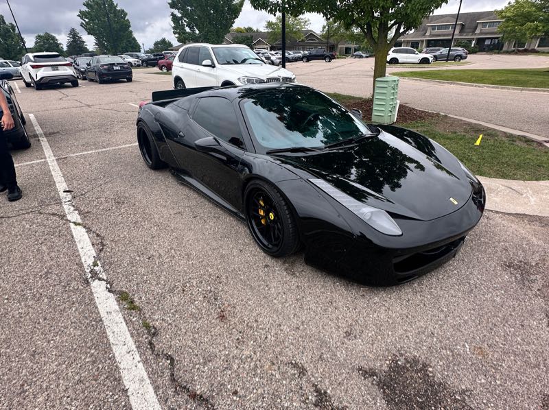 Ferrari 458 Italia spotted in Grand Rapids