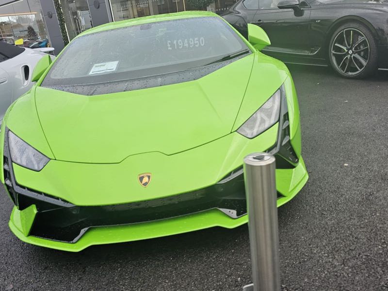 Lamborghini Huracán (2022) spotted in Leicester, United Kingdom