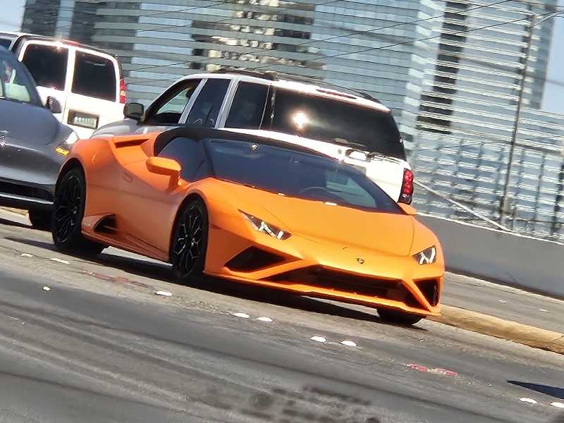 Lamborghini Huracán (2021) spotted in Las Vegas, United States