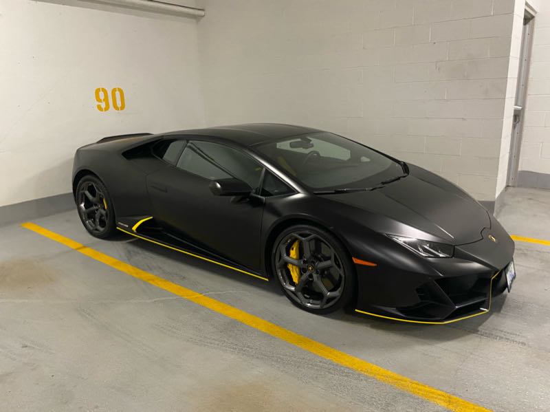 Lamborghini Huracán spotted in Burnaby