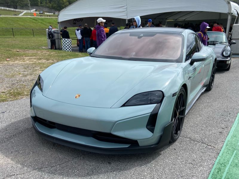 Porsche Taycan spotted in Oshawa
