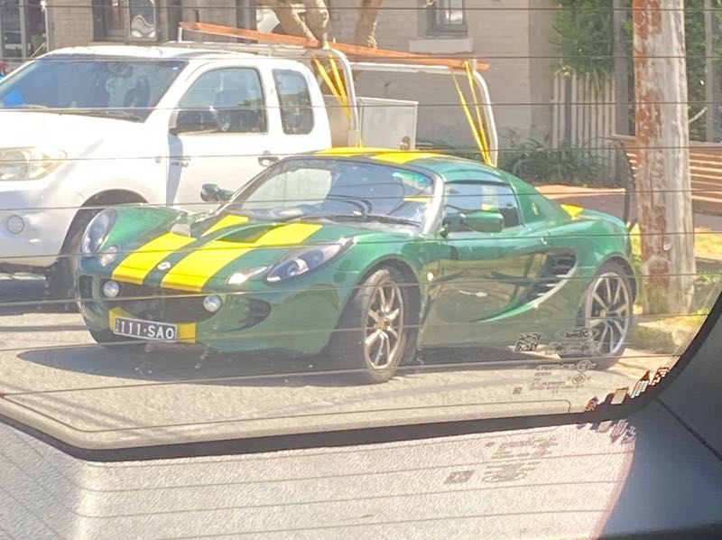 Lotus Elise spotted in Maitland