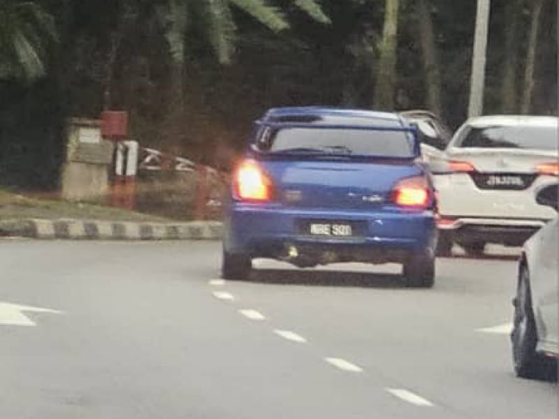 Subaru Impreza WRX spotted in Kota Damansara