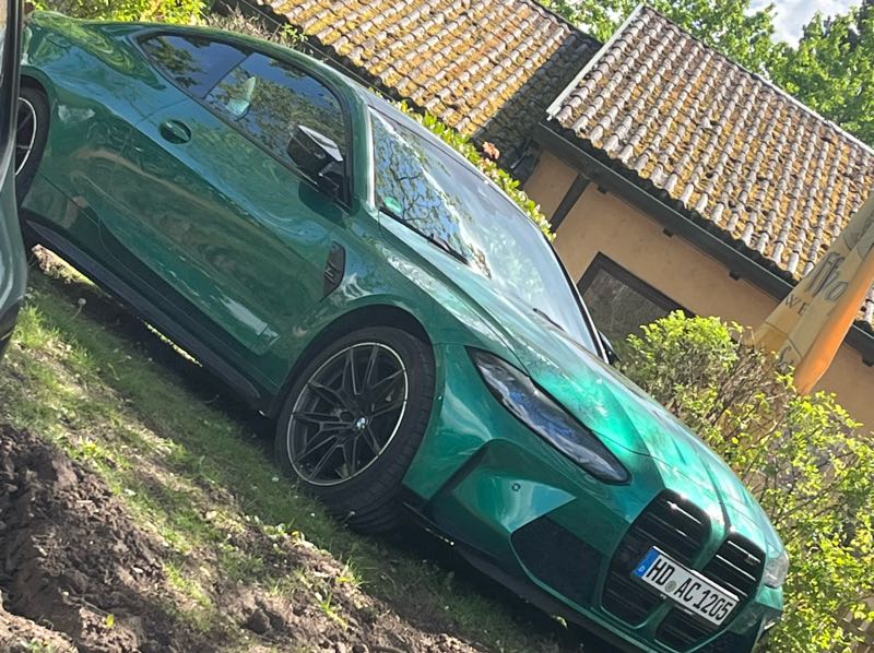 BMW M3 Competition spotted in Mannheim