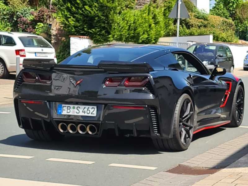 Chevrolet Corvette Z06 (2015) spotted in Frankfurt am Main, Germany