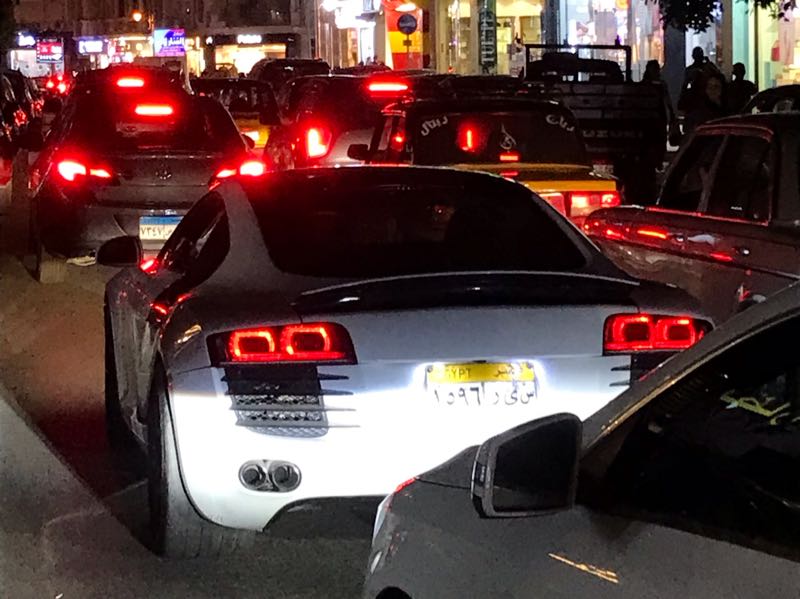 Audi R8 spotted in Alexandria