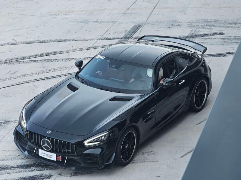 Mercedes-Benz AMG GT spotted in Alcañiz