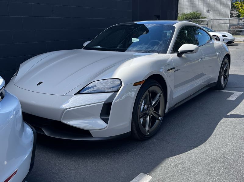 Porsche Taycan spotted in Salt Lake City
