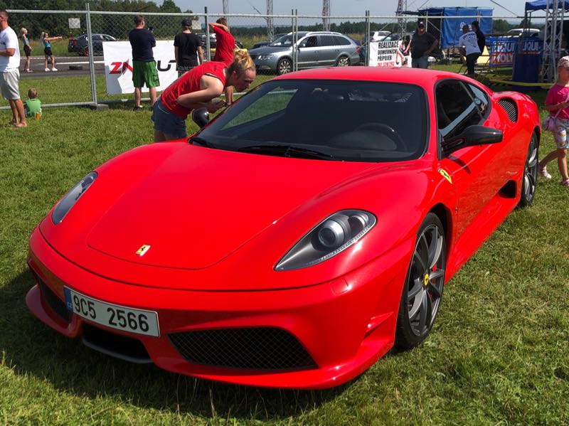 Ferrari 430 Scuderia spotted in Jindřichův Hradec