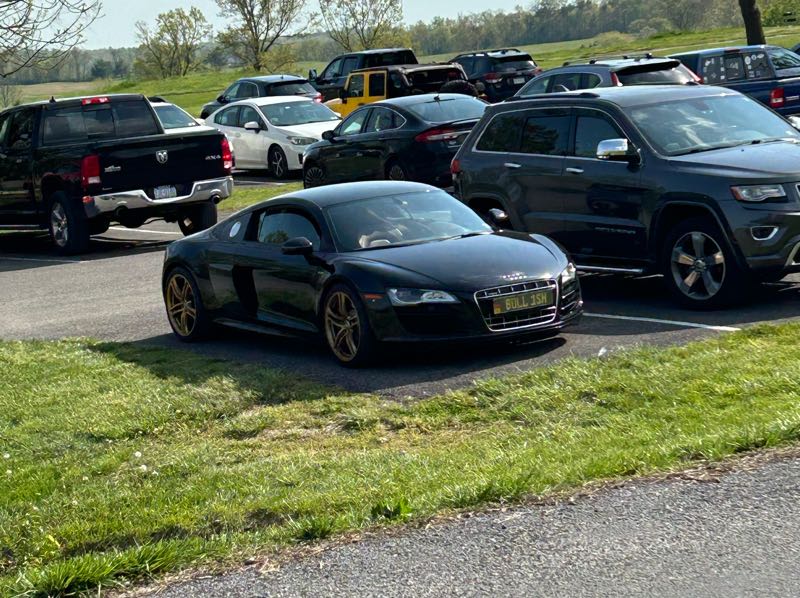 Audi R8 spotted in Greencastle