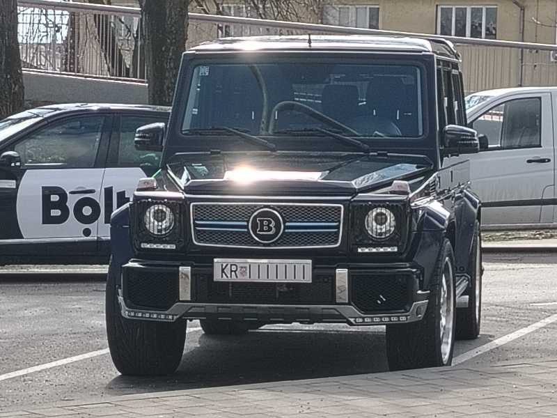 Mercedes-Benz G-Class (2020) spotted in Zagreb, Croatia