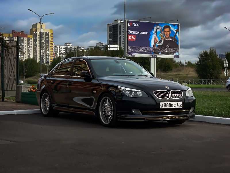 BMW Alpina B5 spotted in Saint Petersburg