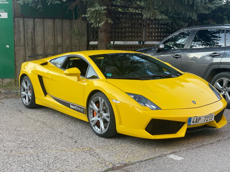 Lamborghini Gallardo spotted in Žilina