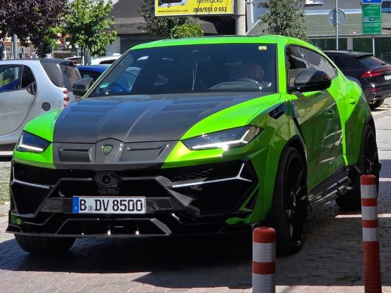 Lamborghini Urus spotted in Sjenica