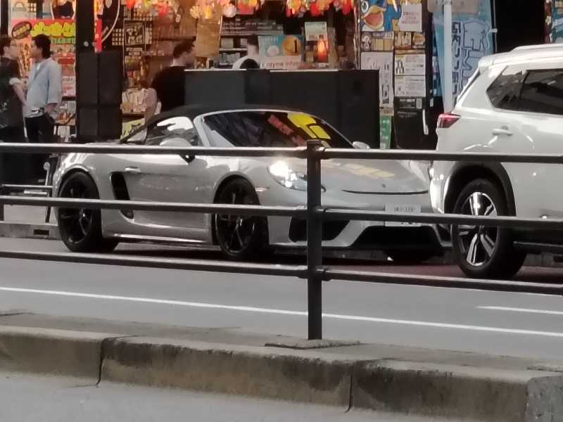 Porsche 718 Spyder spotted in Tokyo