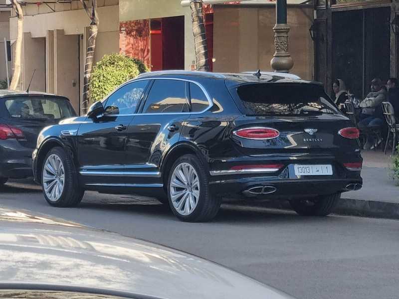 Bentley Bentayga spotted in Rabat
