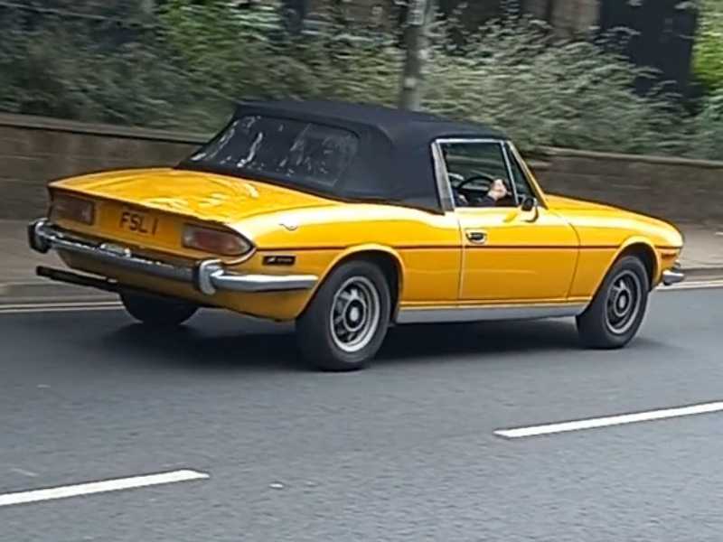 Triumph Stag spotted in Leeds