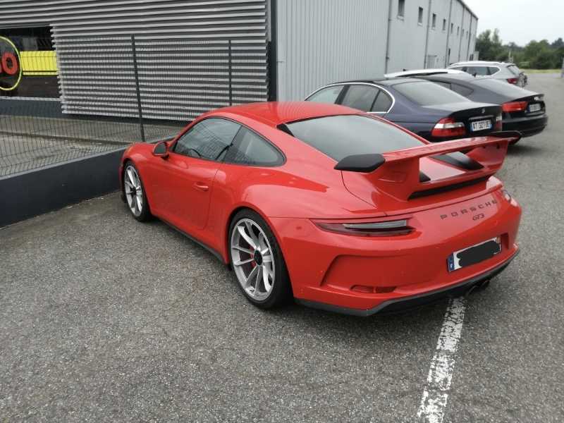 Porsche 911 GT3 spotted in Castres