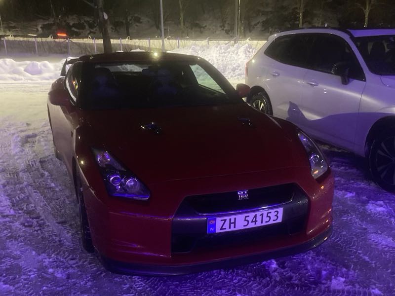 Nissan GT-R spotted in Haugesund