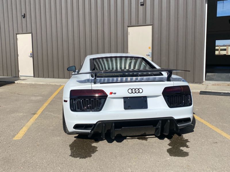 Audi R8 spotted in Red Deer