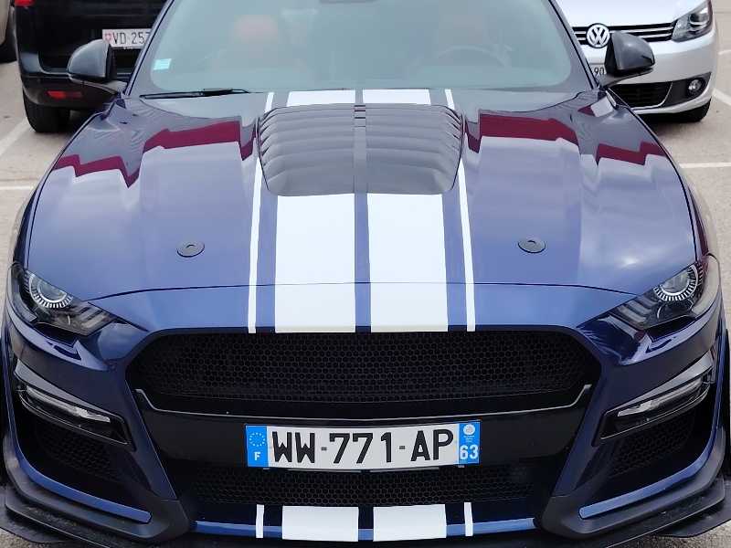 Ford Mustang (2020) spotted in Pontarlier, France