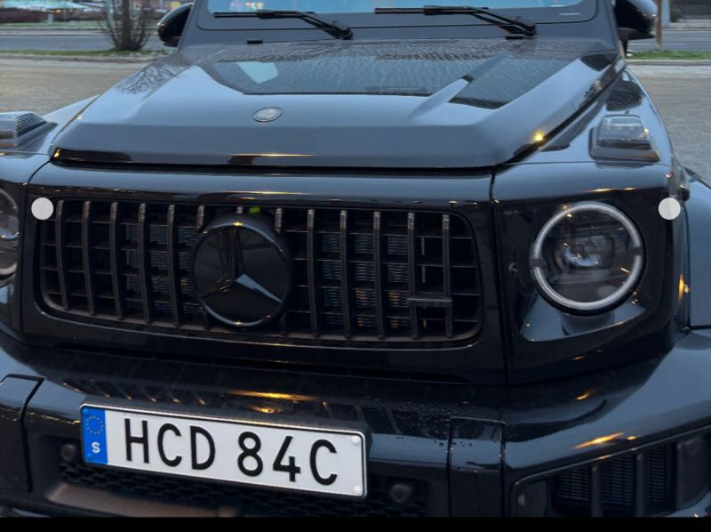 Mercedes-Benz G-Class spotted in Uppsala