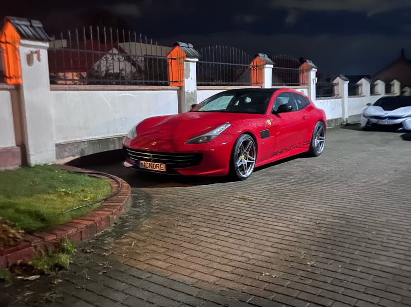 Ferrari GTC4Lusso (2017) spotted in Vilnius, Lithuania