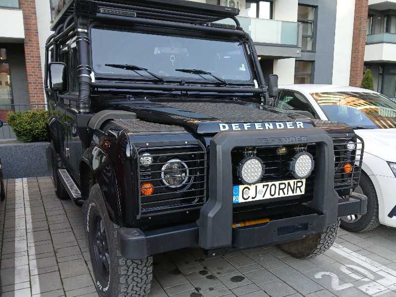 Land Rover Defender spotted in Cluj-Napoca