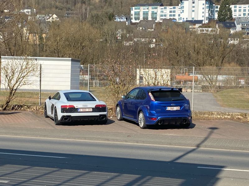 Audi R8 spotted in Gerolstein