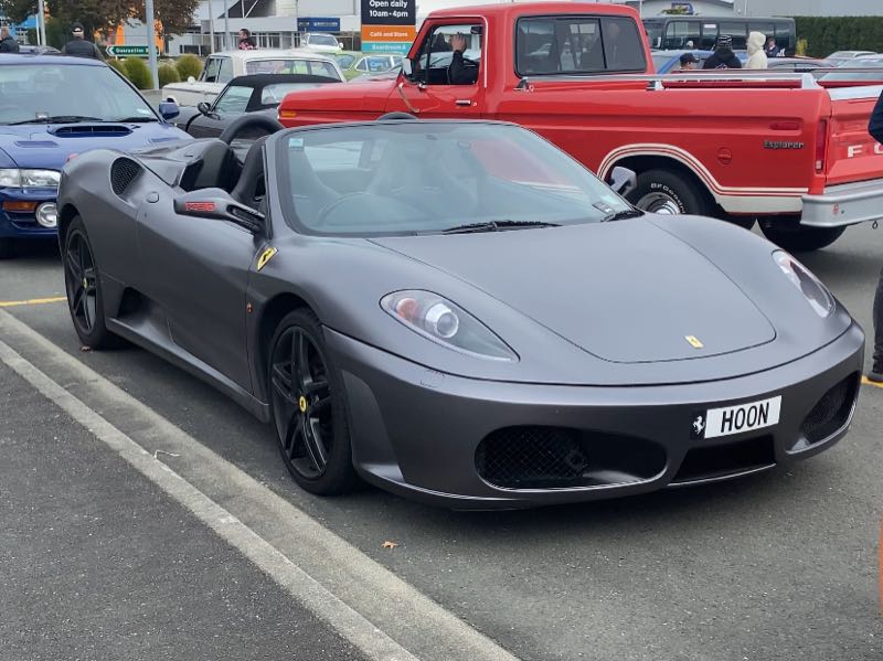 Ferrari F430 Spider spotted in Nelson