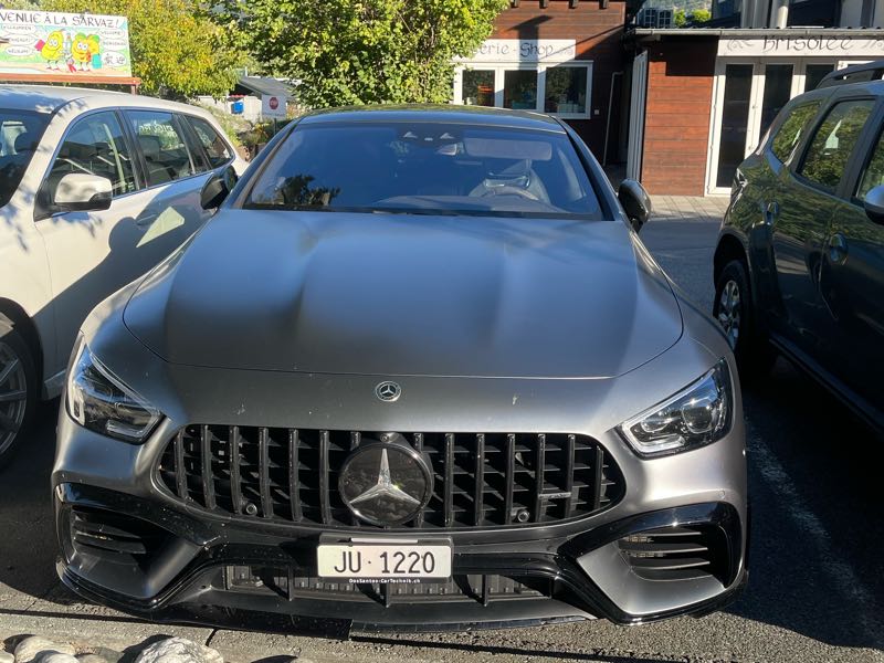 Mercedes-Benz AMG GT 4-Door Coupe spotted in Martigny-Ville