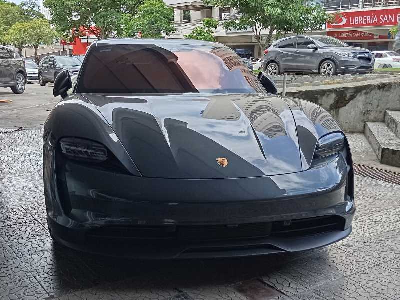 Porsche Taycan spotted in Panama City