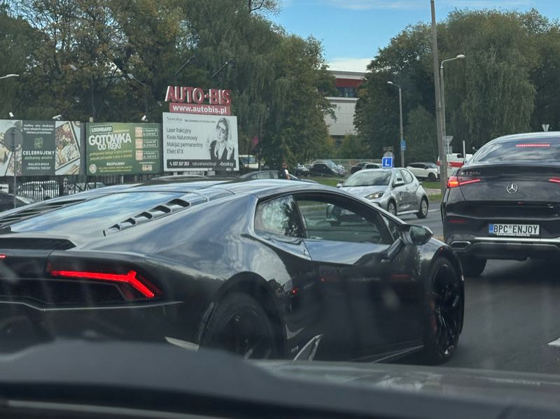 Lamborghini Huracán spotted in Bielsko-Biala