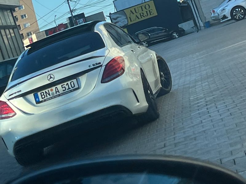Mercedes-Benz C 63 AMG spotted in Ferizaj