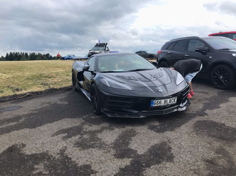 Chevrolet Corvette spotted in Sokolov