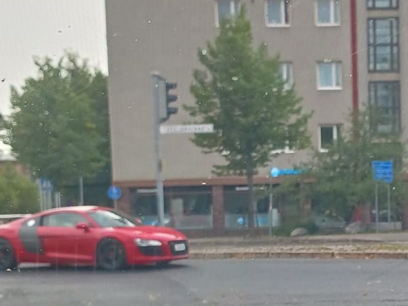 Audi R8 spotted in Lahti