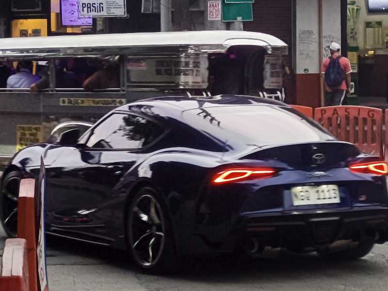 Toyota Supra spotted in Taguig