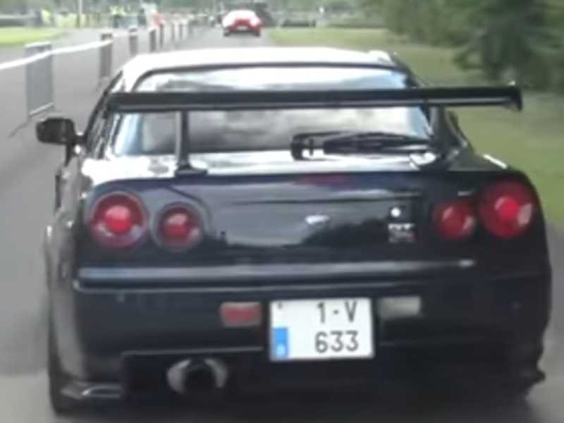 Nissan Skyline GT-R R34 (1999) spotted in Novi Sad, Serbia