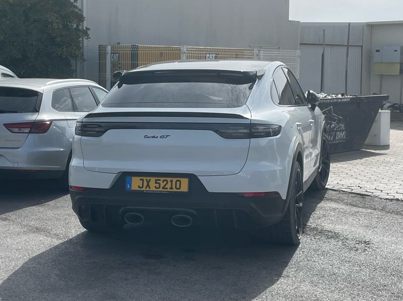 Porsche Cayenne Turbo GT spotted in Paderne