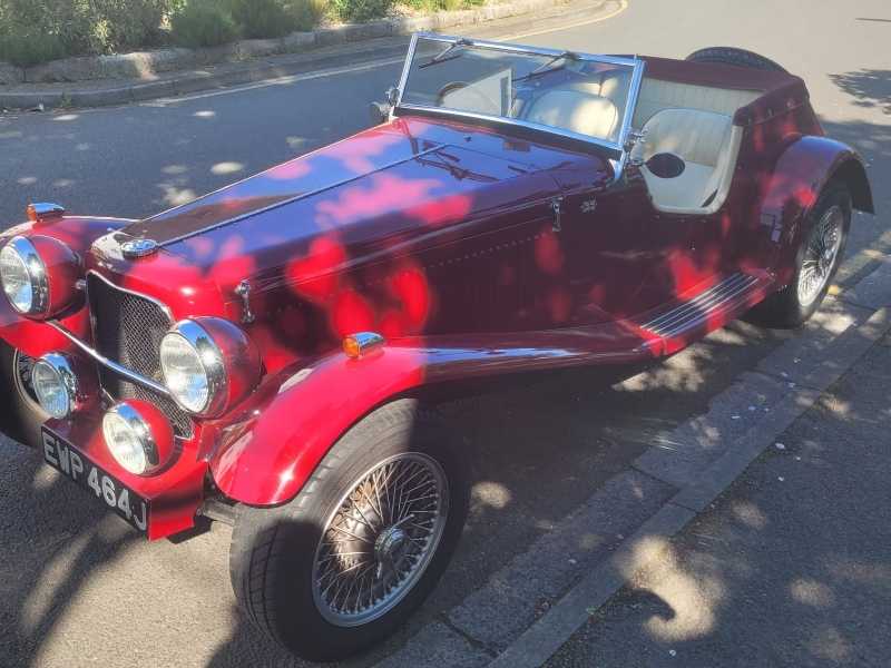MG TC (1945) spotted in Harlow, United Kingdom