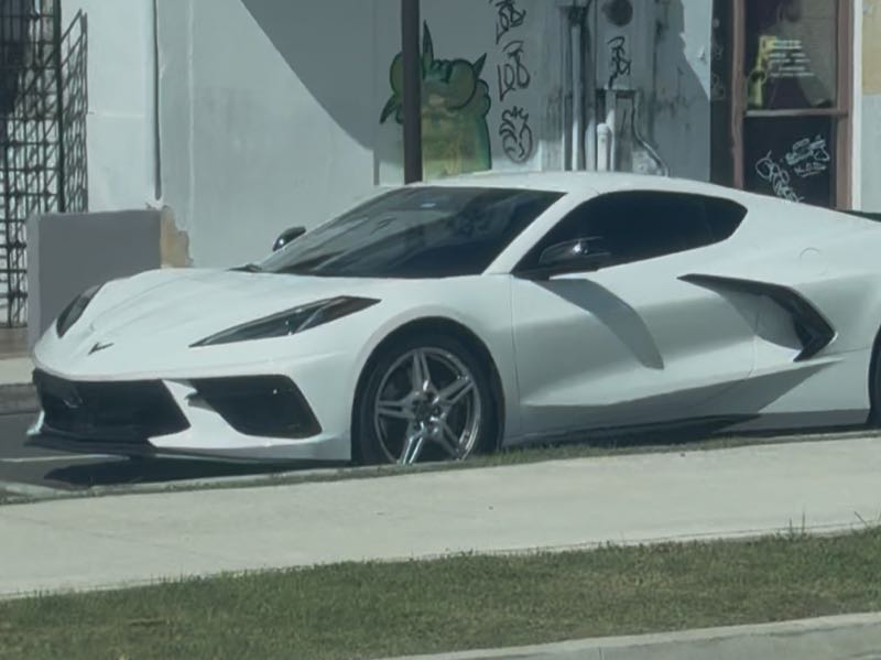 Chevrolet Corvette C8 (2020) spotted in Caguas, Puerto Rico