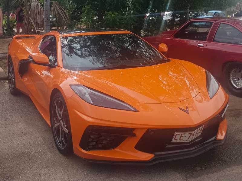 Chevrolet Corvette spotted in Darwin