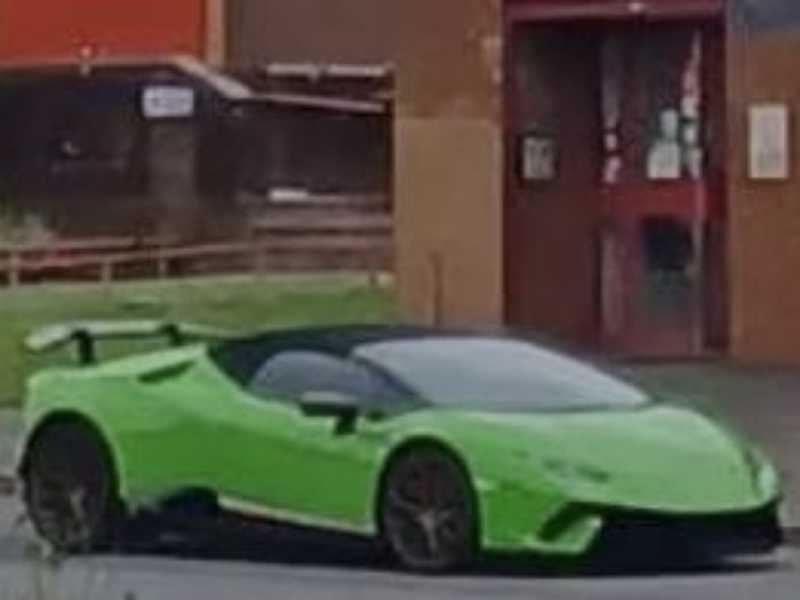 Lamborghini Huracán spotted in Glasgow