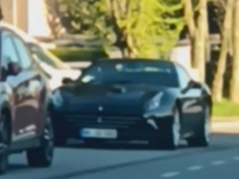 Ferrari California spotted in Kiel